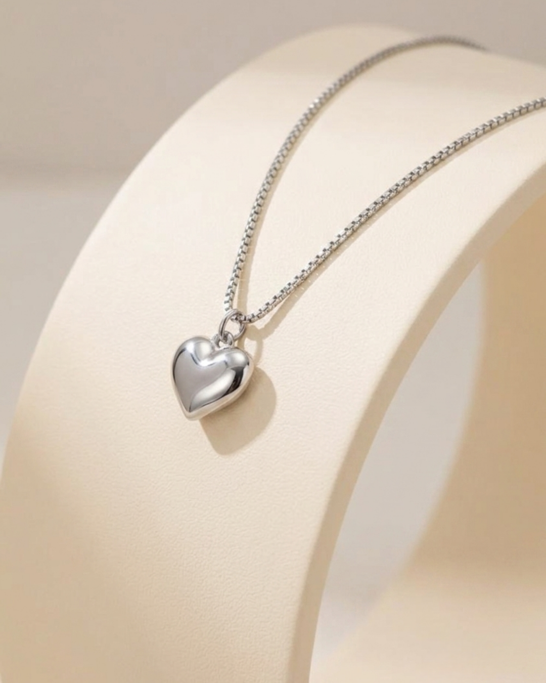 Cadenita acero inoxidable con dije corazón especial para cualquier evento 🥰va con todo