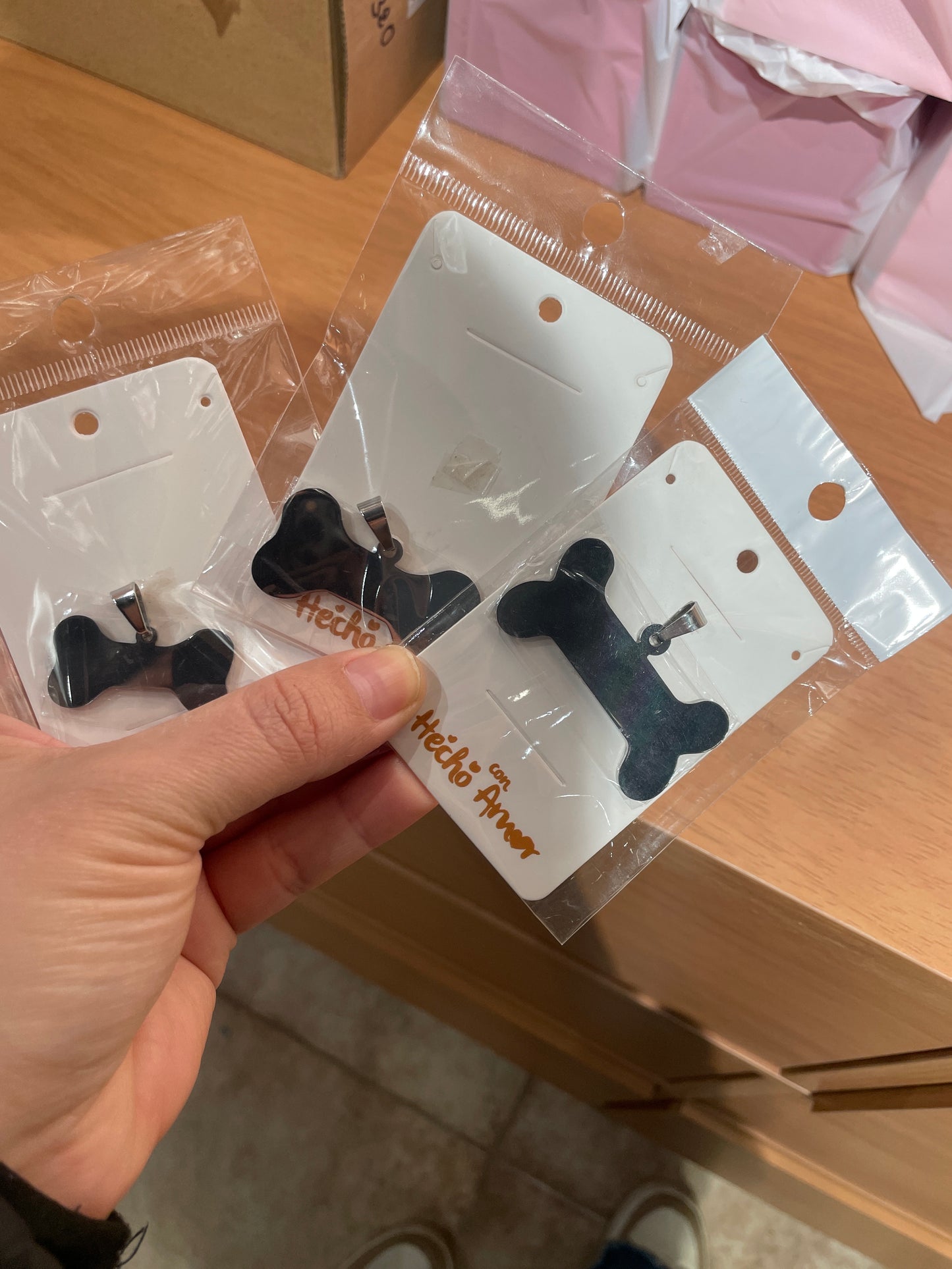 Plaquitas para perritos 🐶 acero inoxidable