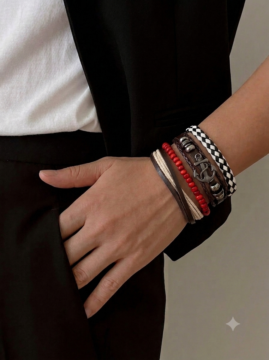 Pulseras para caballeros súper elegantes ✨