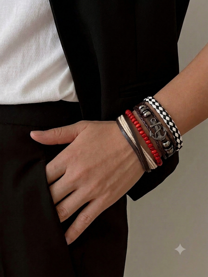 Pulseras para caballeros súper elegantes ✨