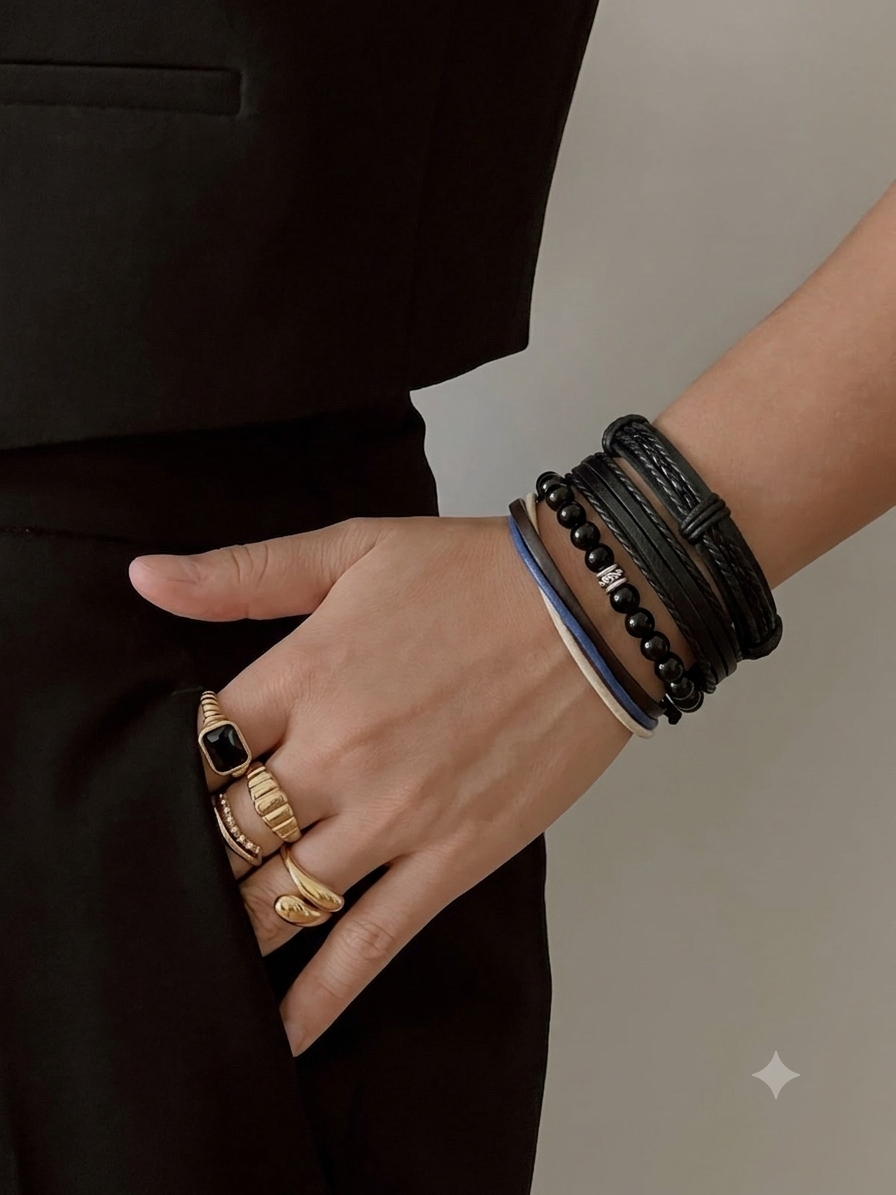 Pulseras para caballeros súper elegantes ✨