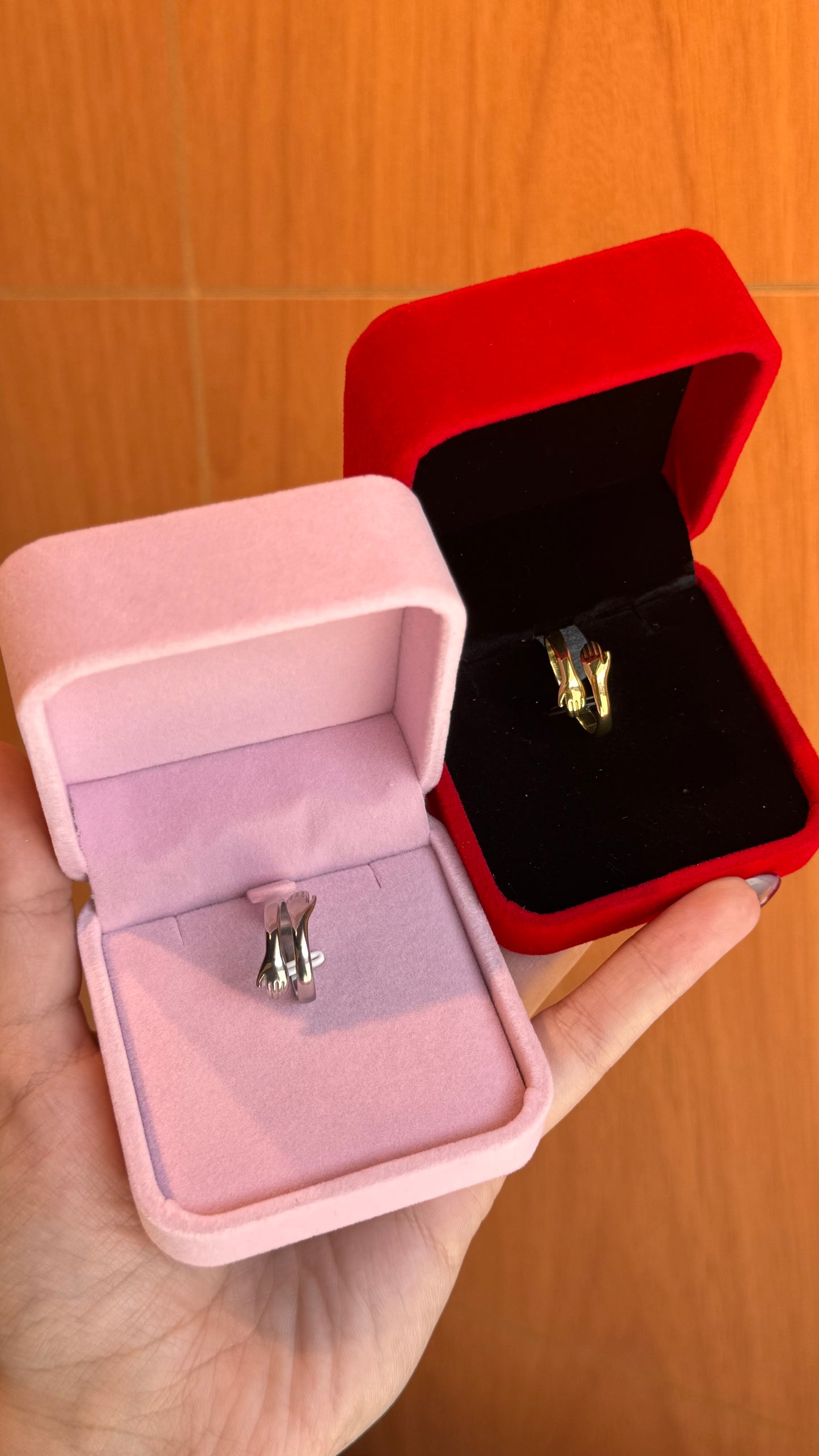 Anillo abrazo